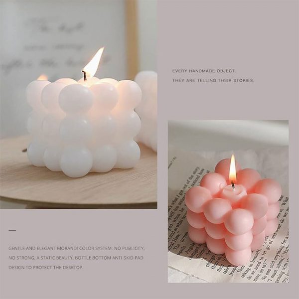 Scented Bubble Candles