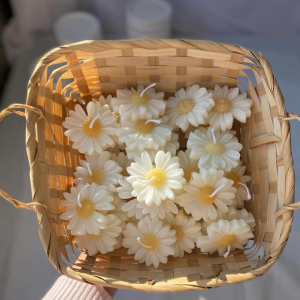 Daisy Flower Candles