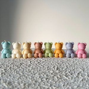Mini Bear Candles