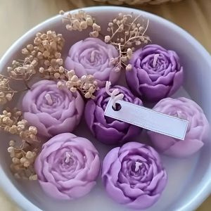 Flower candle