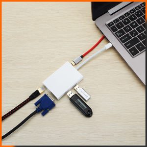 Xiaomi Mi USB-C to VGA Gigabit Ethernet Multi Adapter