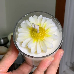 Flower Jar Candle
