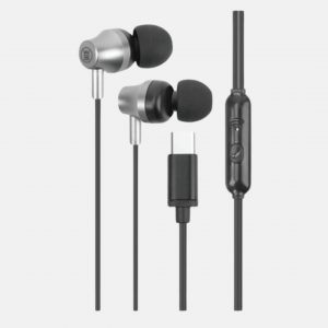 West Point Ultimate Stereo Type C Earphones, Black, WP-412