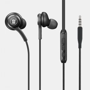 West Point Precision Audio 3.5mm Earphones, Black, WP-401