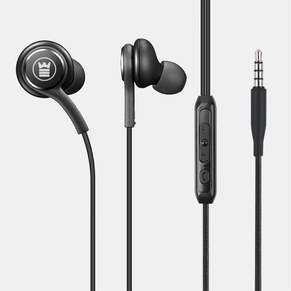 West Point Precision Audio 3.5mm Earphones, Black, WP-401