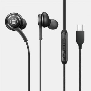 West Point Precision Audio Type C Earphones, Black, WP-402